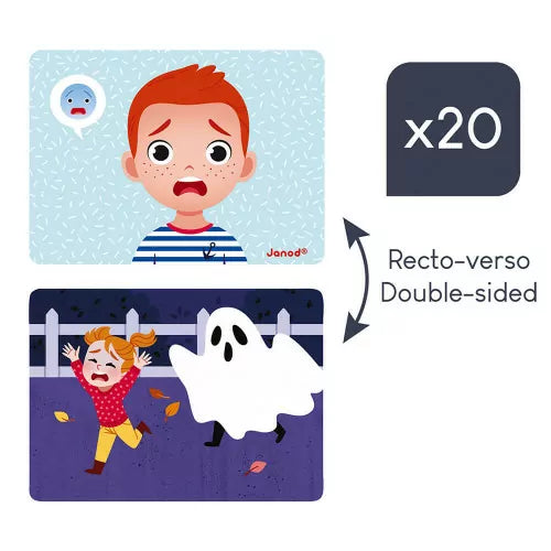 Janod Juego magnético de las emociones