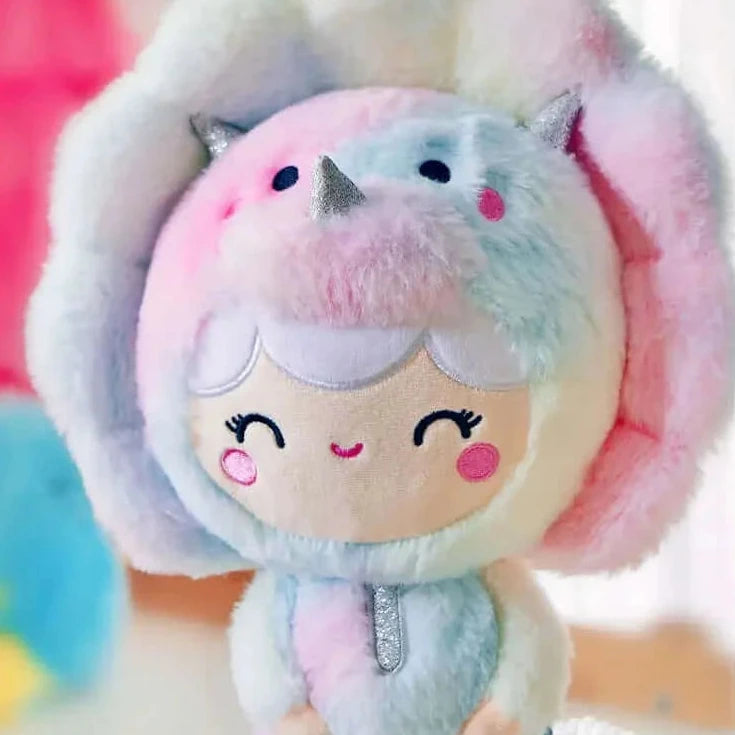 Momiji Peluche Roarsome Rainbow Dinosaur