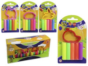 Bismark pack plastilina 5 colores + molde