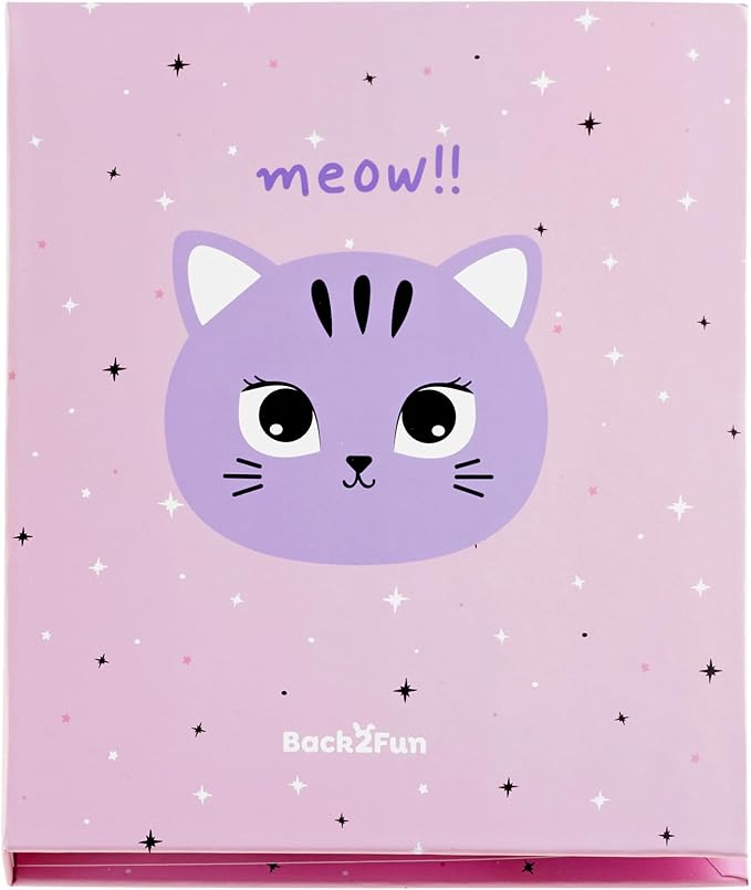 Back2fun Libreta de notas adhesivas Gato