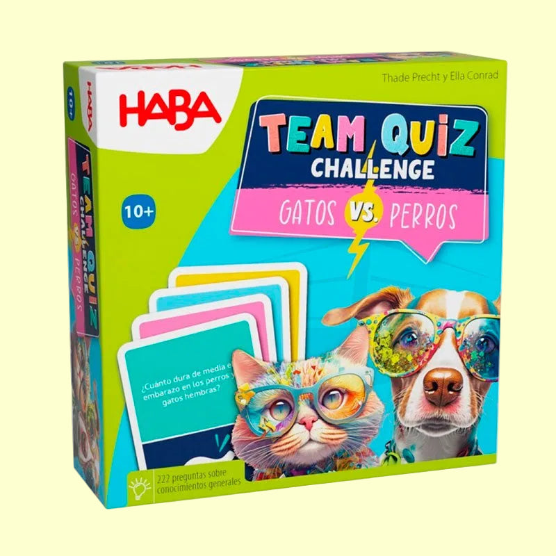 Haba Team Quiz Challenge Gatos vs Perros