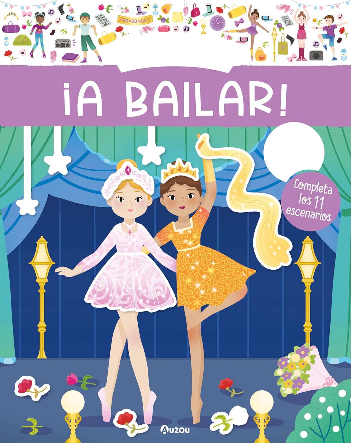 Mis pegatinas creativas ¡A bailar!