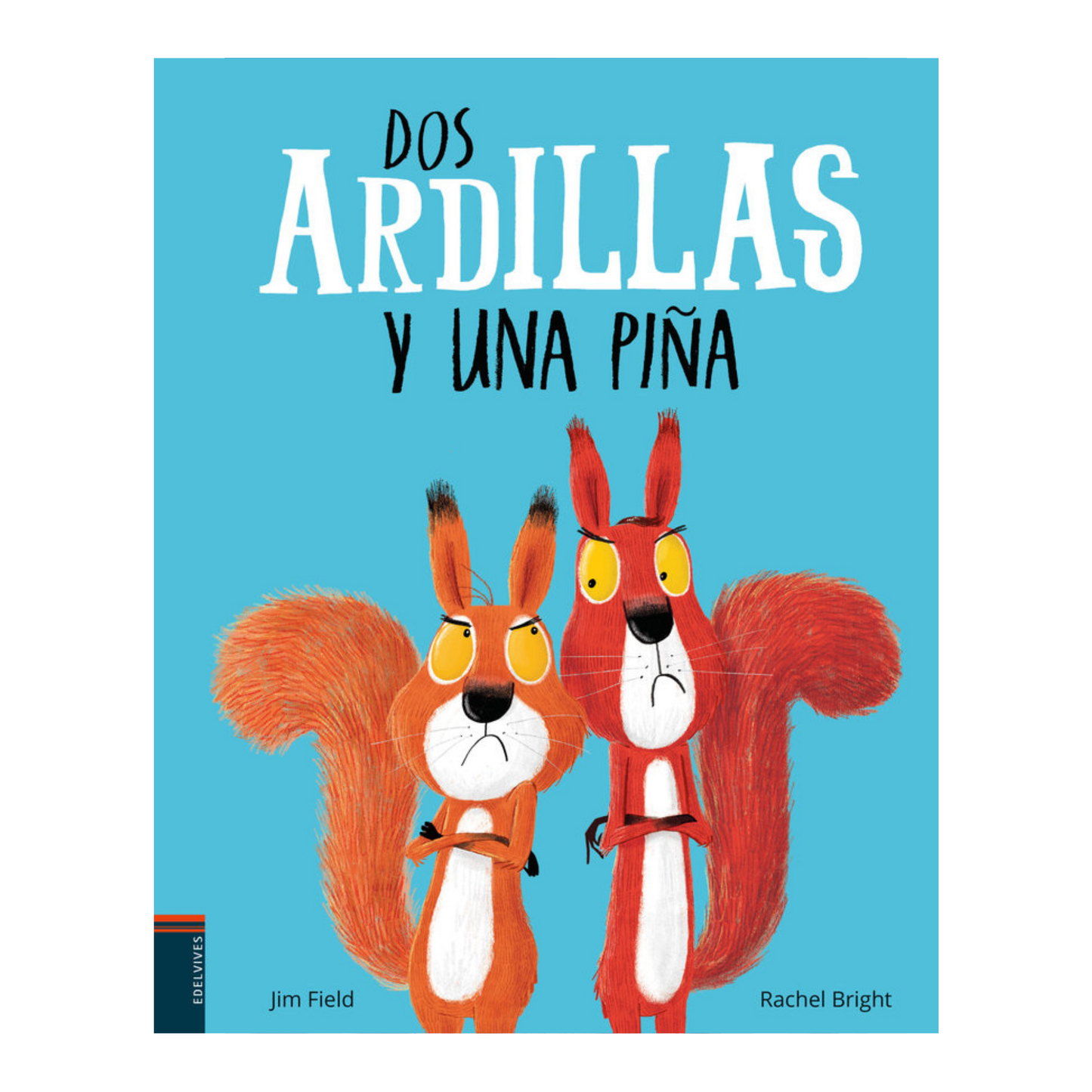 Dos ardillas y una piña