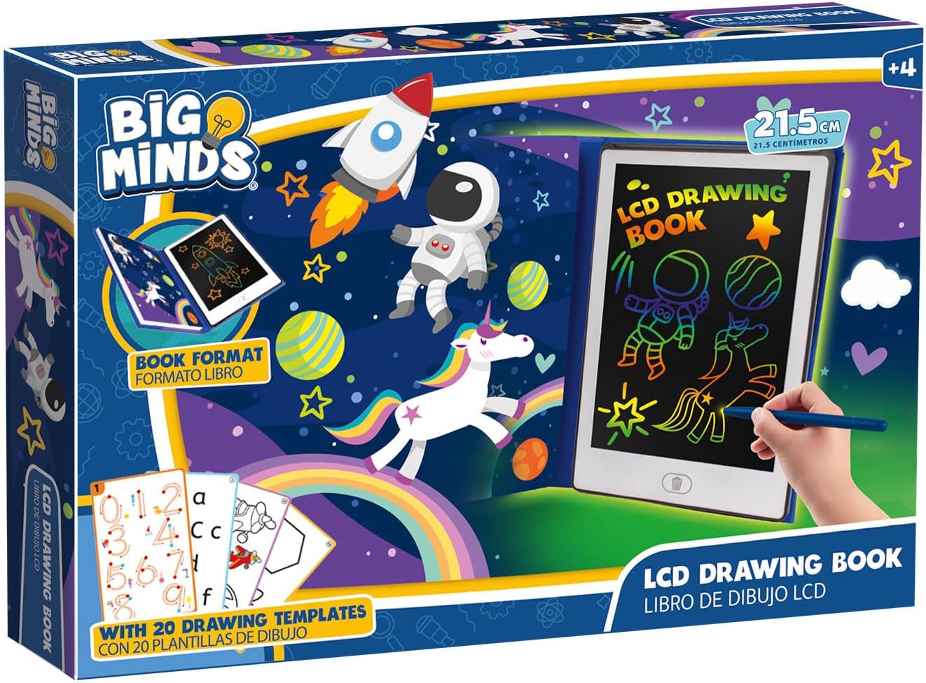 Big Minds Libro de dibujo LCD