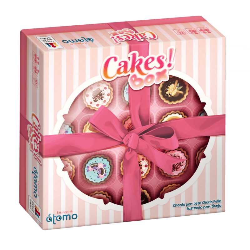 Átomo Cakes! Box