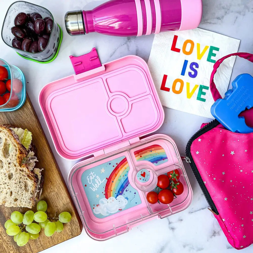 Yumbox Panino Rainbow Tray Rosa
