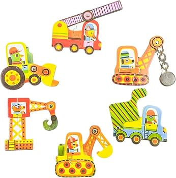 Djeco Puzzle Dúo Vehículos