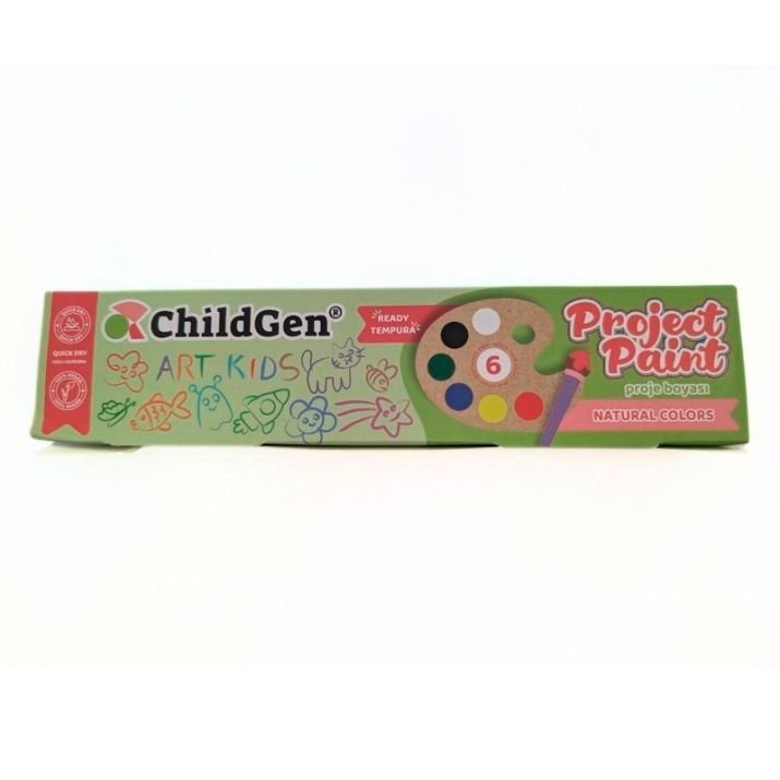 Childgen Pinturas de dedos Orgánica