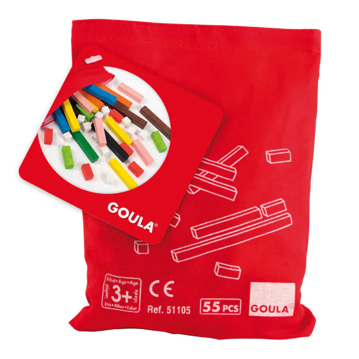 Goula Pack 55 Regletas de madera
