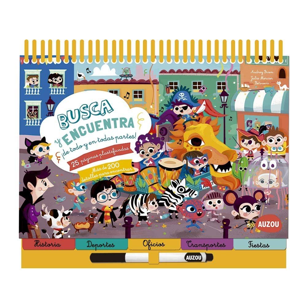Auzou Busca y encuentra de todo y en todas partes