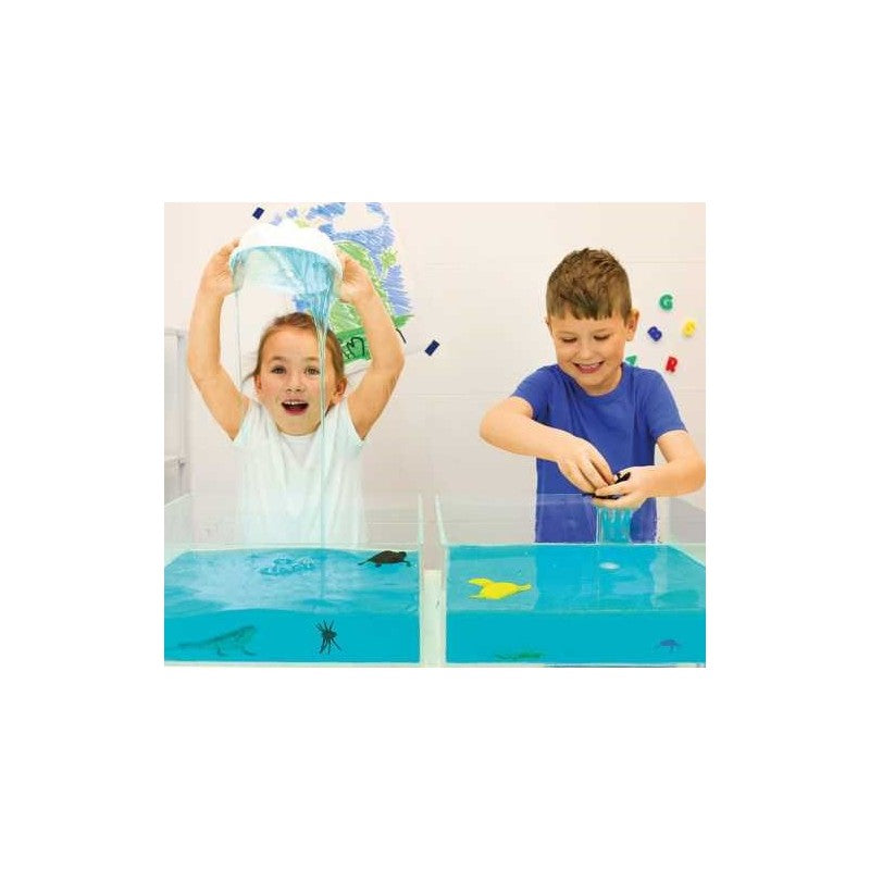 Zimpli Glitter Slime Play Aqua Blue