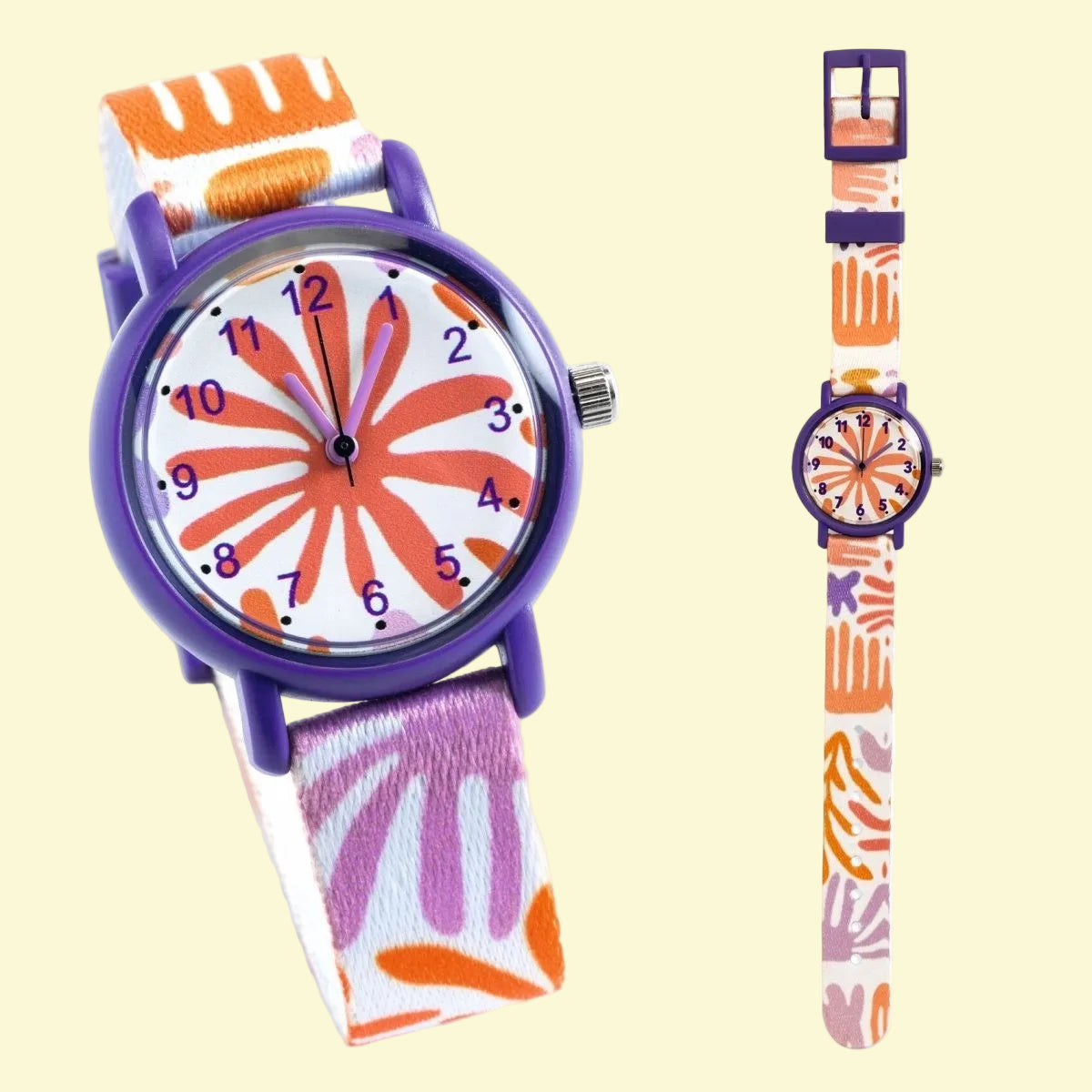 Djeco Ticlock Reloj analógico Leaves