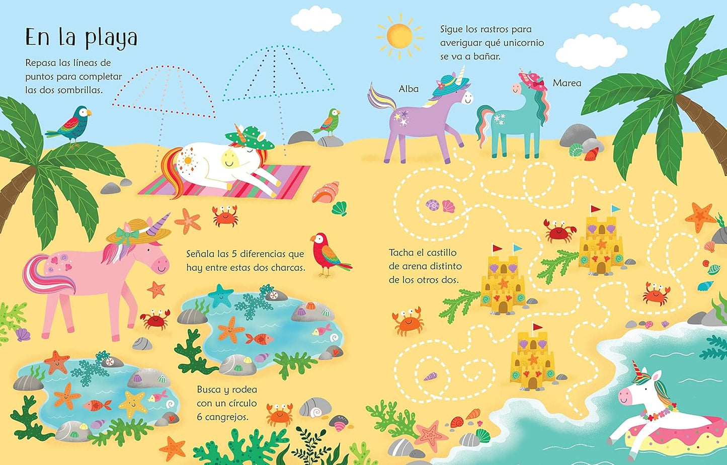 Libro Pizarra El mundo de los unicornios