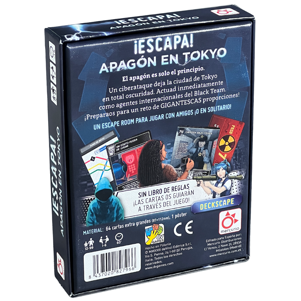 Mercurio ¡Escapa! Apagón en Tokyo