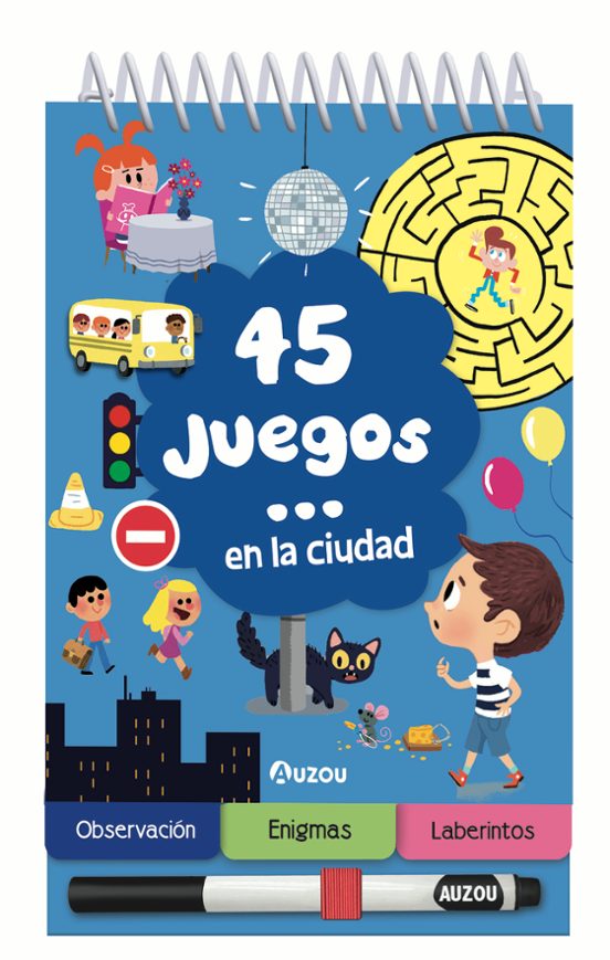 Auzou 45 juegos…en la ciudad
