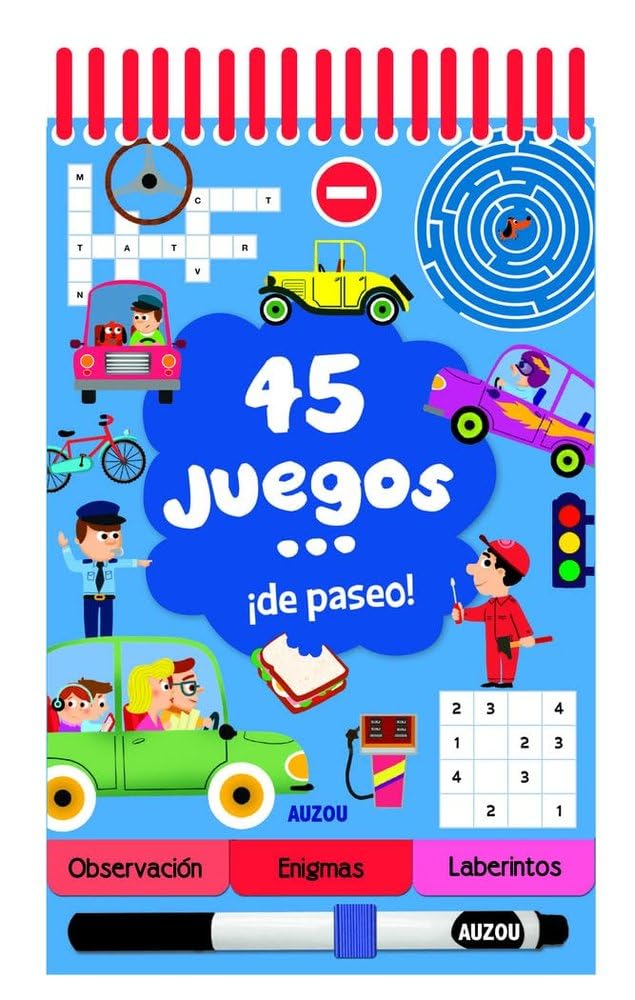 Auzou 45 juegos…de paseo