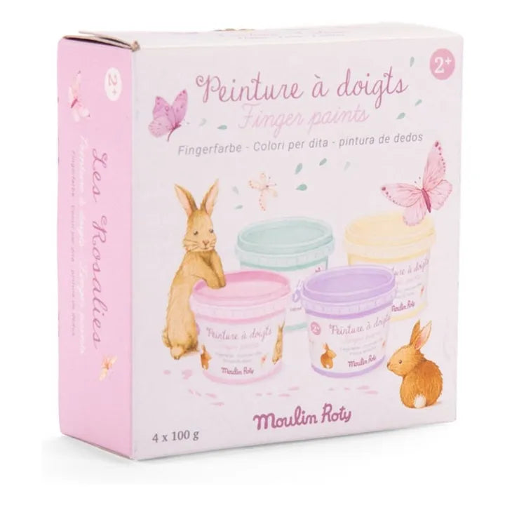Moulin Roty Pintura pastel 4 colores