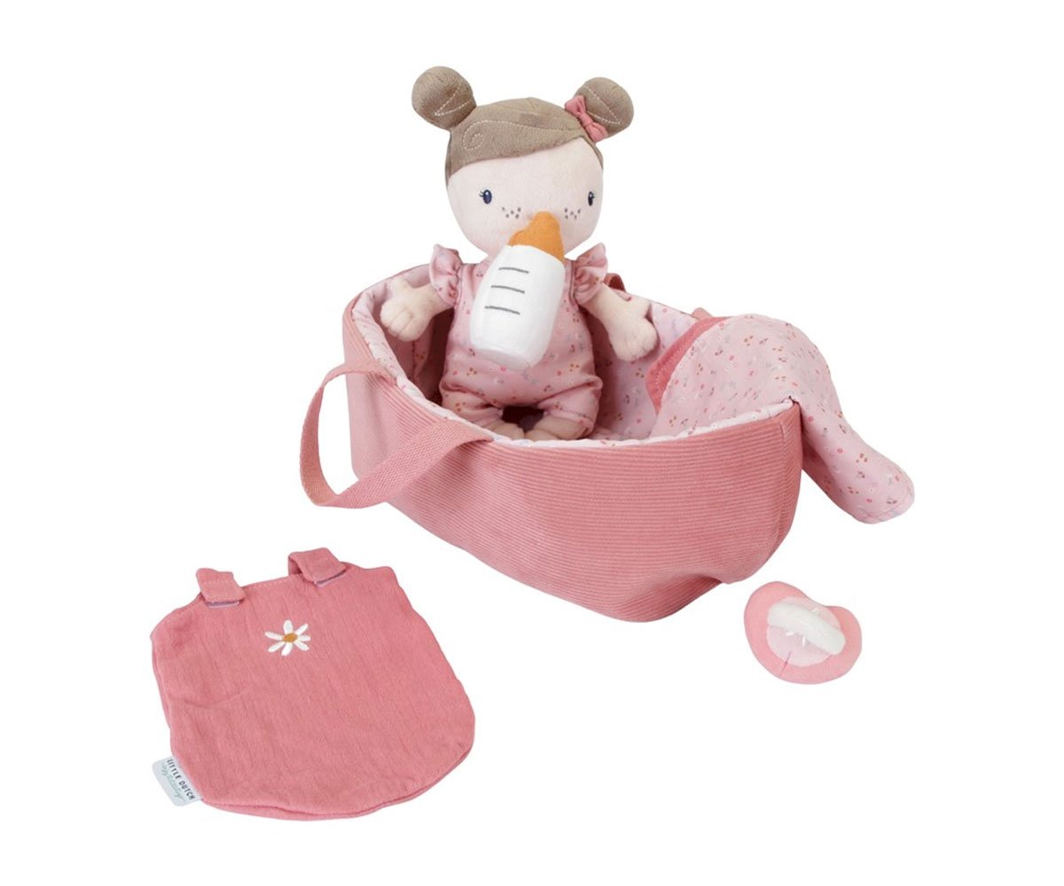 Little Dutch Bebé Rosa con Capazo