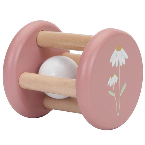 Little Dutch sonajero roller flower rosa