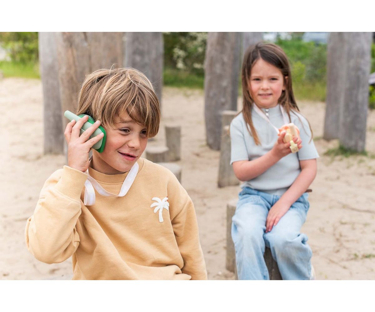 Zoo Family Walkie Talkie Dino Green / Dino Pink