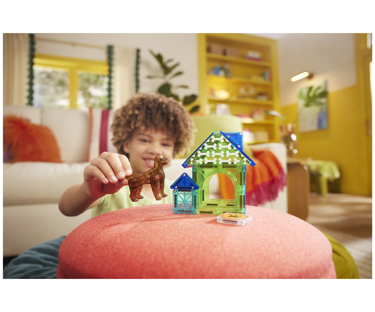 Magna-tiles Set construcción Dog House 13 piezas