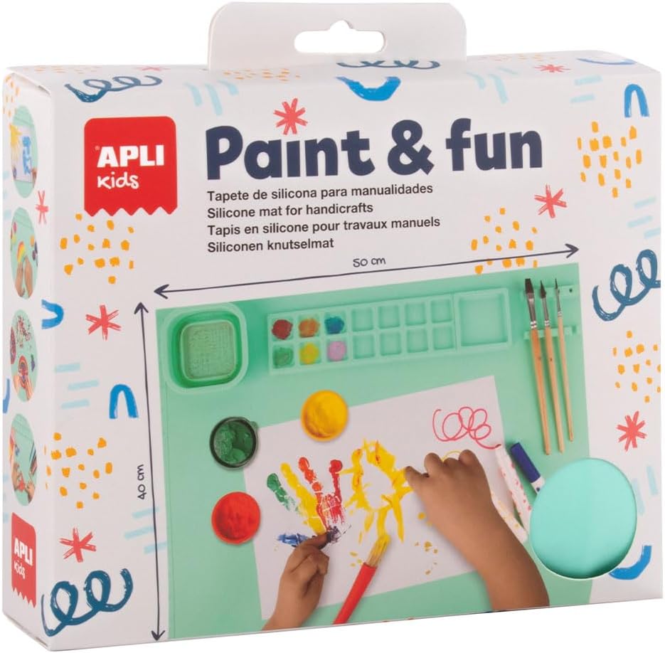 Tapete de silicona para manualidades - Apli kids