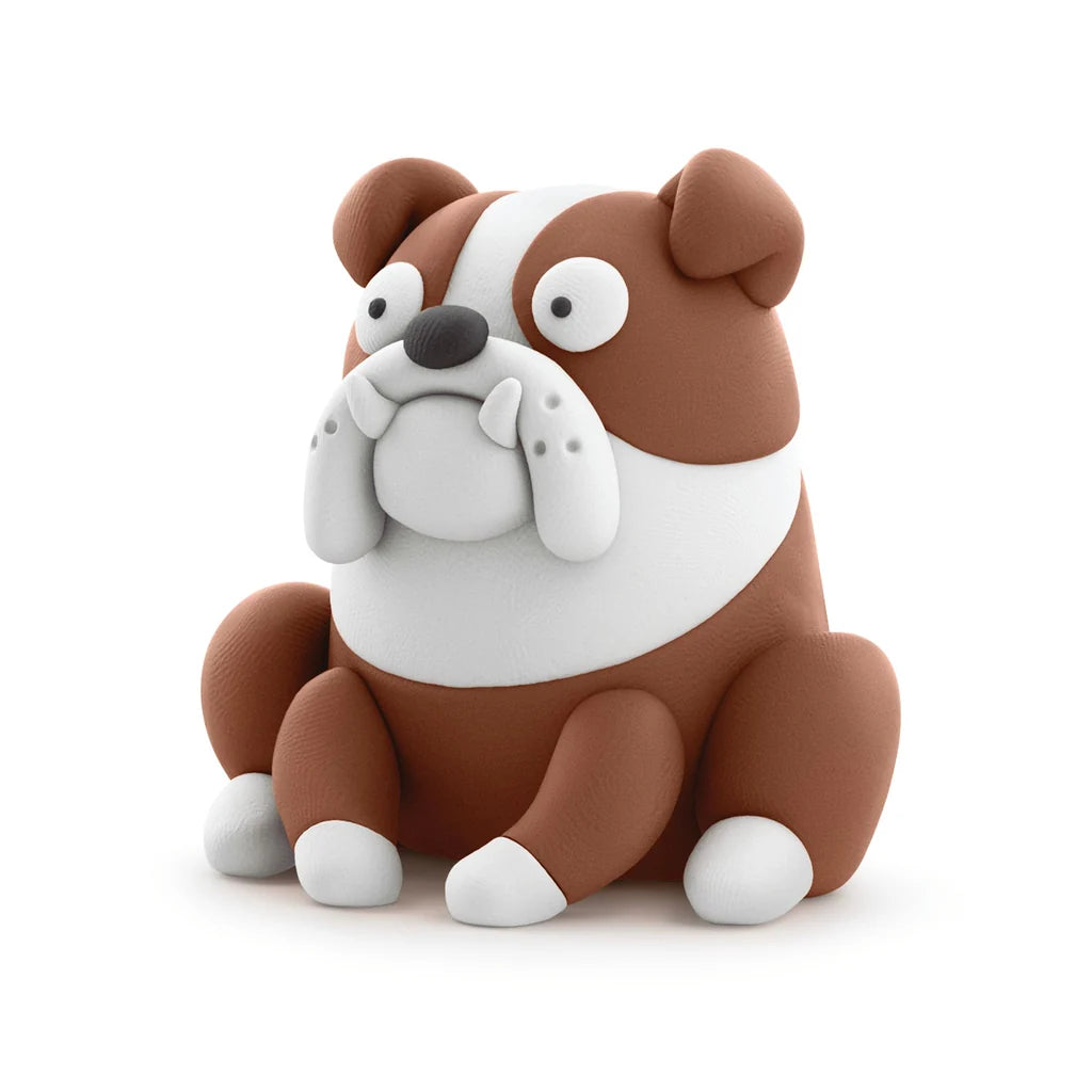Hey Clay Pasta de moldear Perro Bulldog