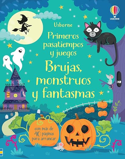 Primeros pasatiempos y juegos Brujas, monstruos y fantasmas