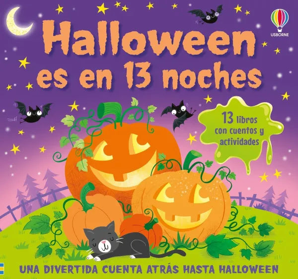 Halloween es en 13 noches Libro de actividades - Usborne