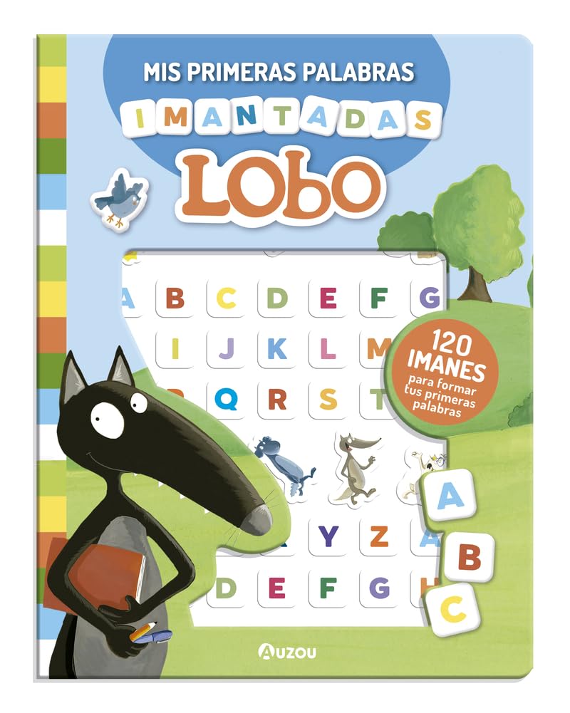 Mis primeras palabras imantadas Lobo