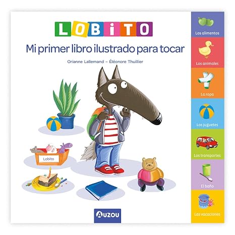 Mi primer libro ilustrado Lobito - Auzou.