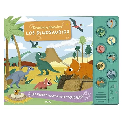 Escucha y descubre Los dinosaurios - Auzou