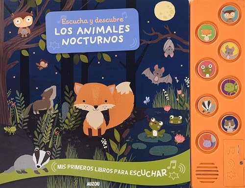 Escucha y descubre Los animales nocturnos.