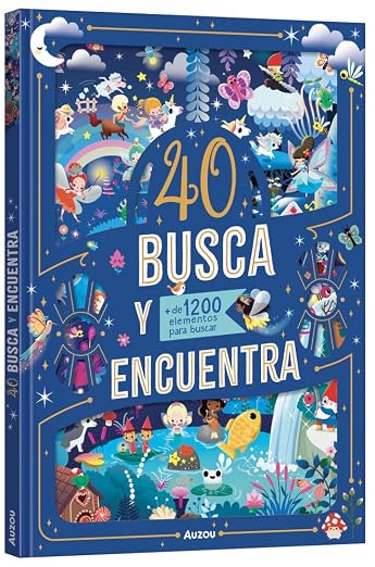 40 busca y encuentra Auzou +1200 elementos para buscar.