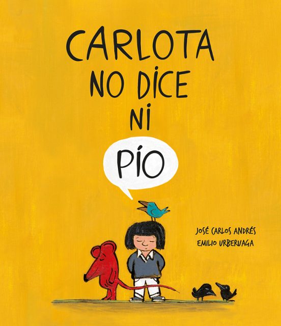 Carlota no dice ni pío.