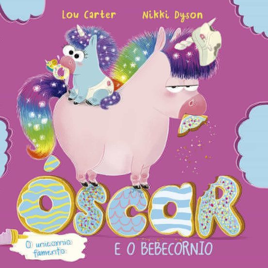 Oscar el unicornio hambriento y la bebecornio.