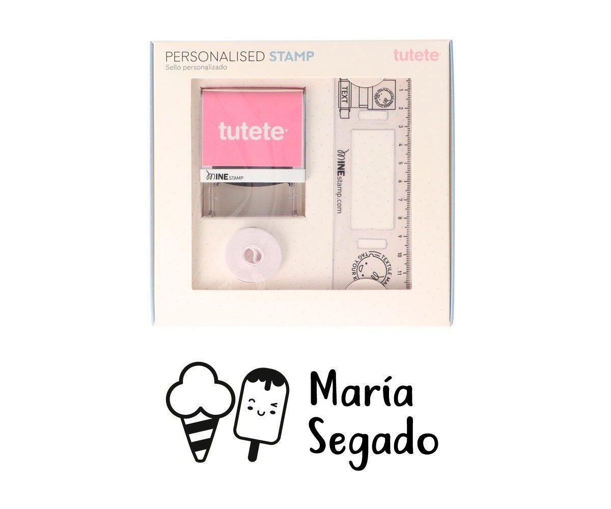 Tutete Sello personalizado Helado