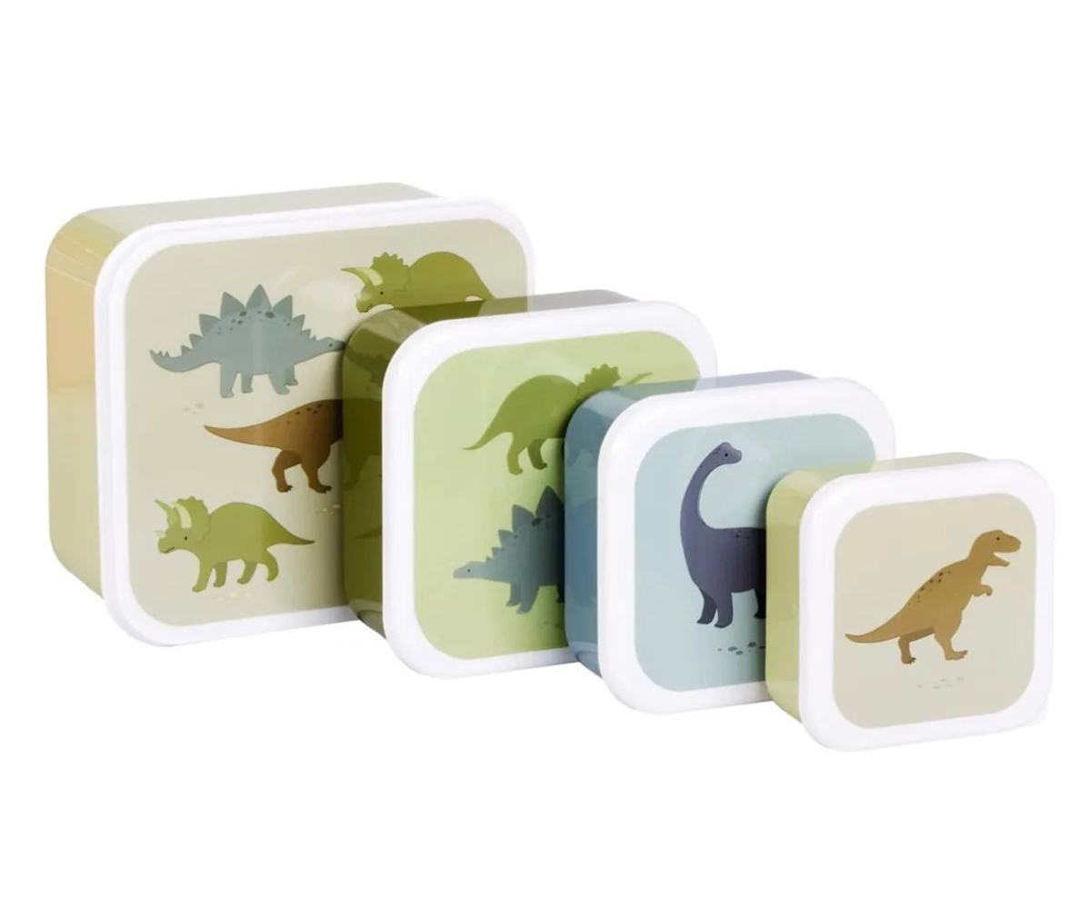 Little Lovely Cajas de almuerzo Dinosaurios