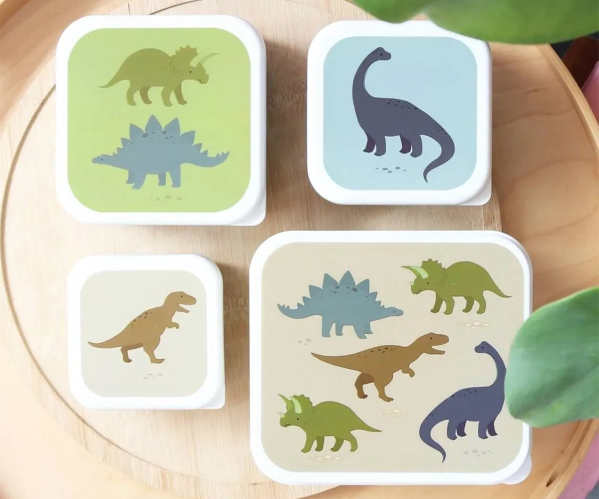 Little Lovely Cajas de almuerzo Dinosaurios