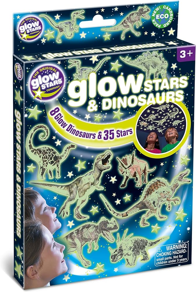 Glow Dinosaurios y Estrellas