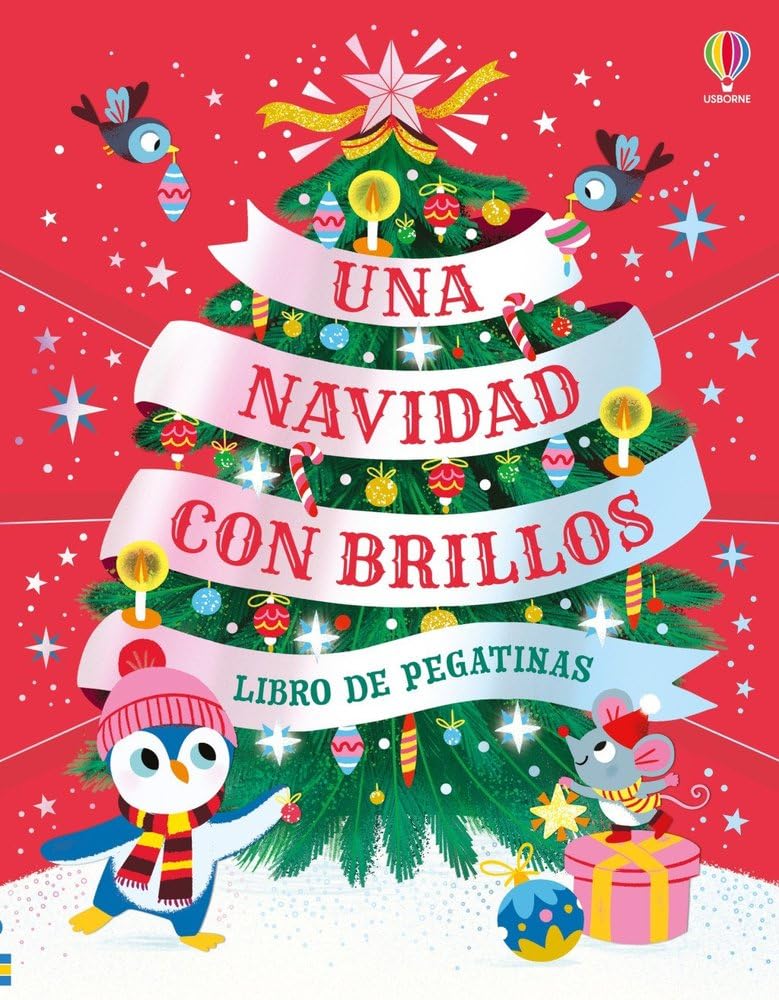 Una Navidad con brillos - Usborne.
