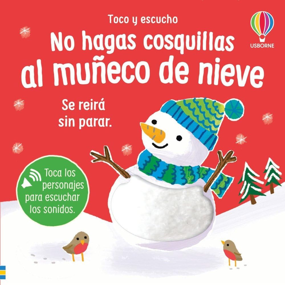 No hagas cosquillas al muñeco de nieve - Usborne.