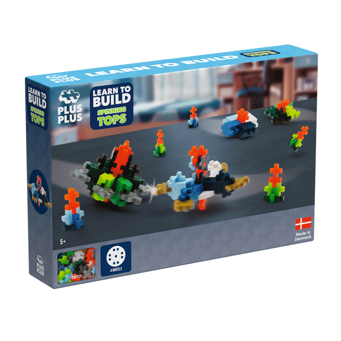 Plus Plus Spinning Tops 240 piezas