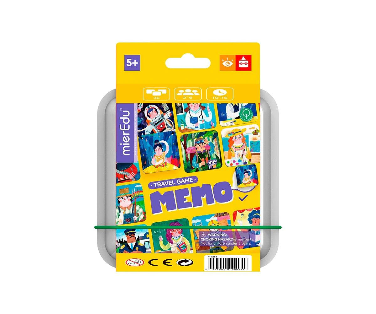 MierEdu Juego de viaje Memo