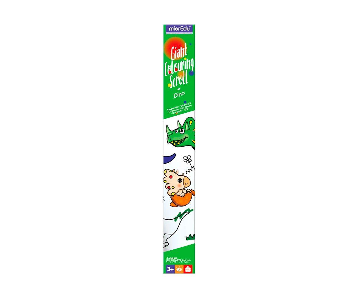 MierEdu Rollo gigante para colorear Dino