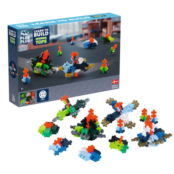 Plus Plus Spinning Tops 240 piezas