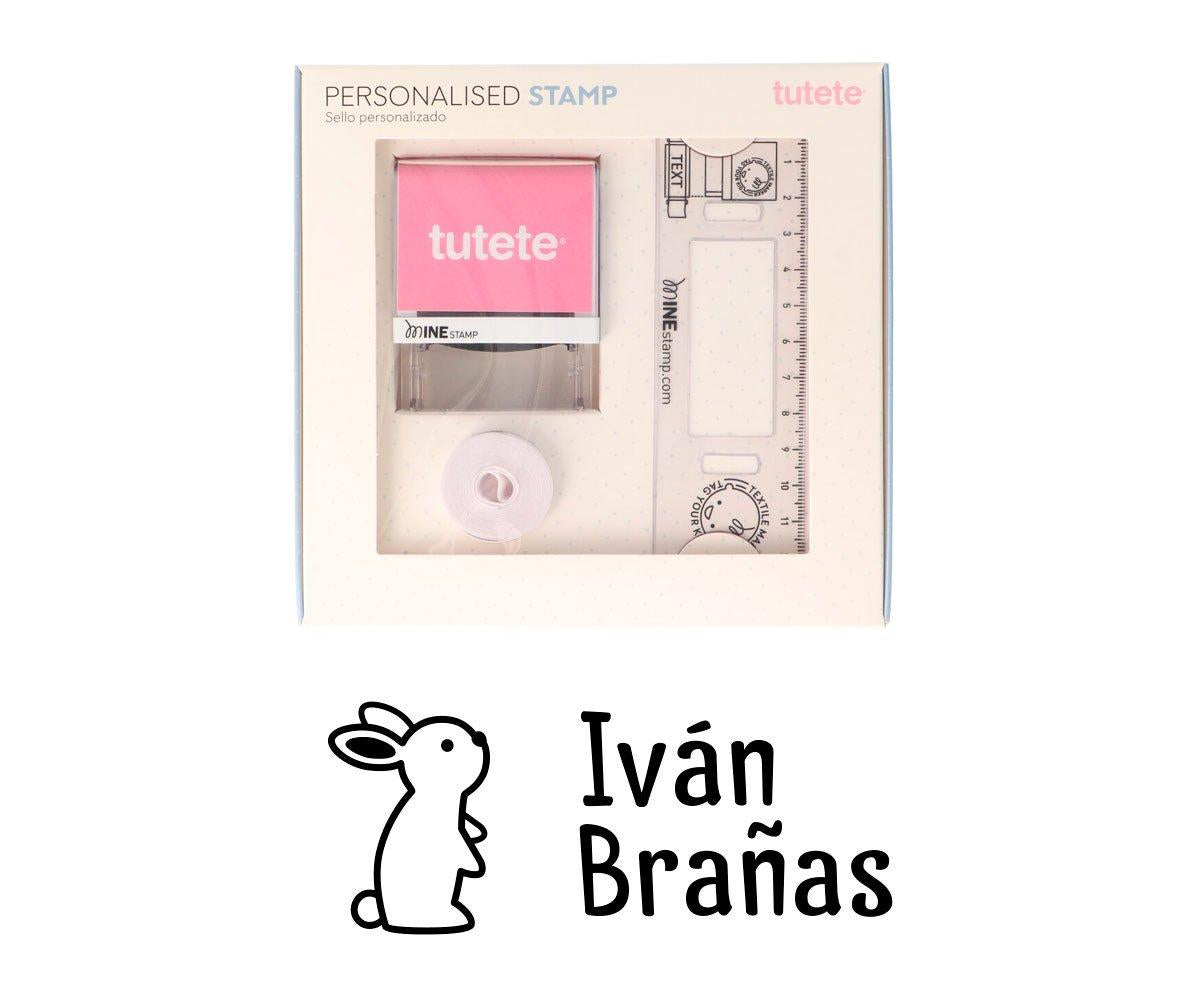 Tutete Sello personalizado Conejito