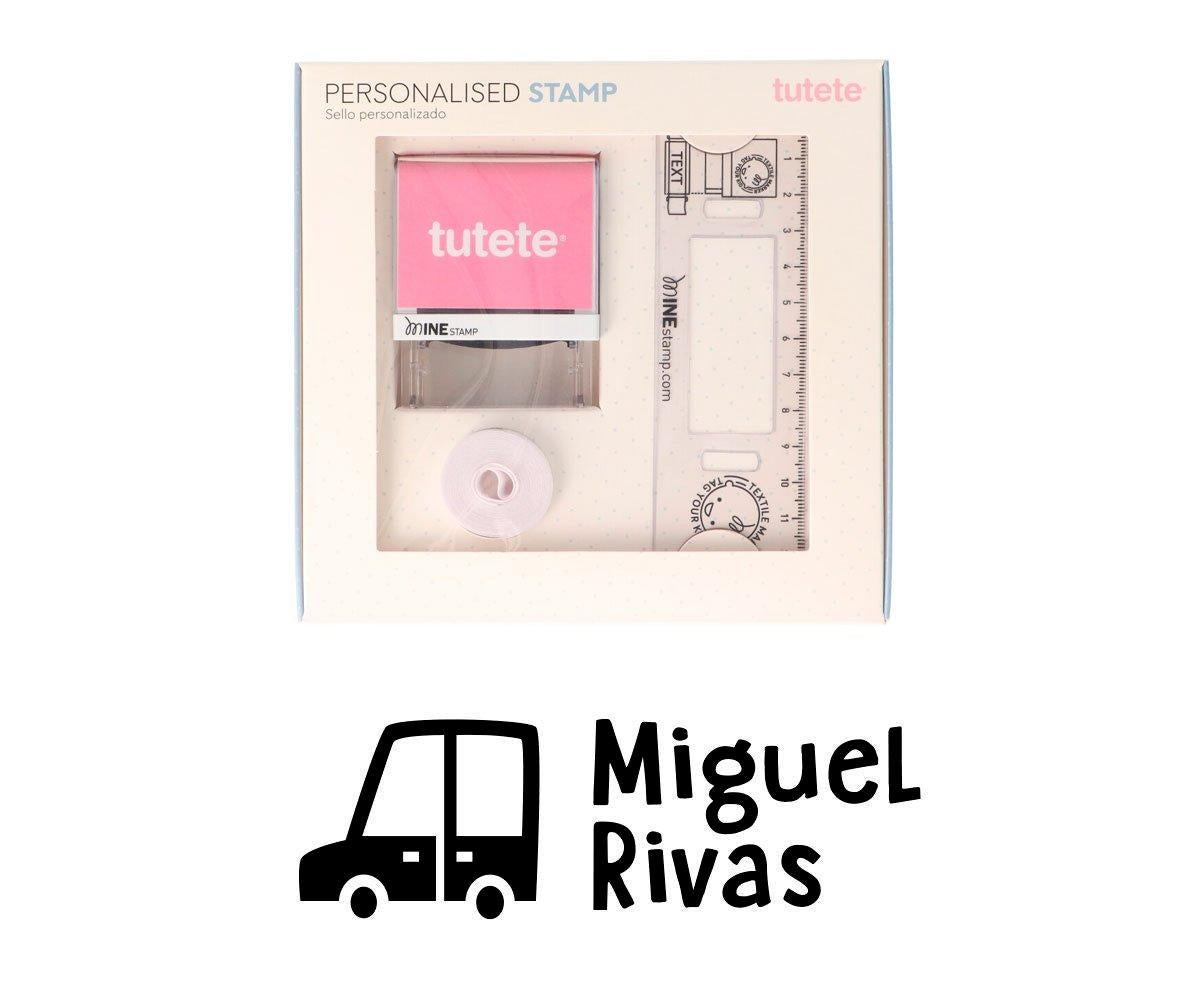 Tutete Sello personalizado coche retro