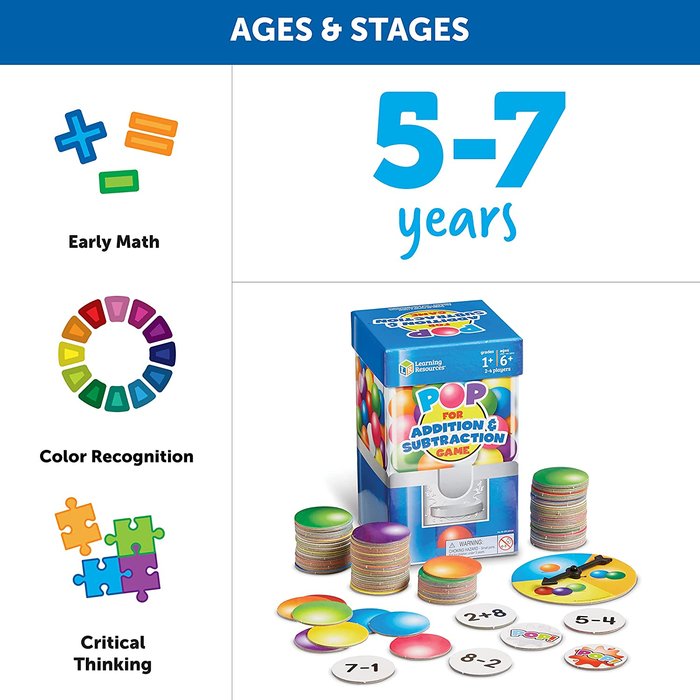 POP for Addition & Substraction sumas y restas Learning Resources
