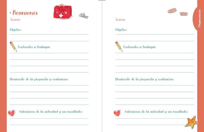 Profe Agenda pedagógica